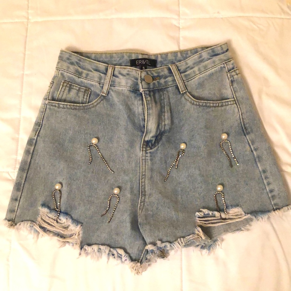 Jean shorts